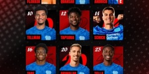 开云体育网页版-勒沃库森本轮首发：宽萨、格里马尔多坐镇后防，希克领衔锋线